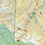 Backroad Mapbooks CRCR45 Two Lakes - Canadian Rockies Topo bundle exclusive
