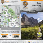 Backroad Mapbooks East Kootenay Recreation Map 2nd edition (BC Rec Map Bundle) bundle
