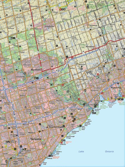Backroad Mapbooks Map47 Markham - Southern Ontario digital map