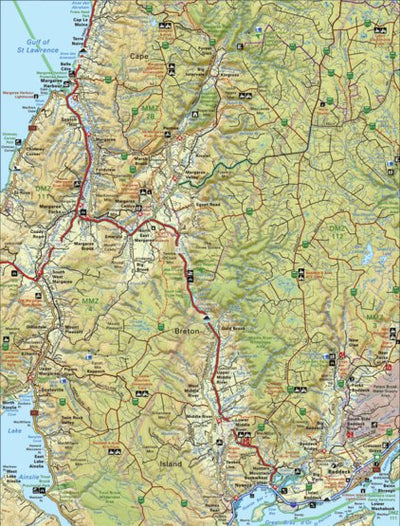Backroad Mapbooks Map49 Baddeck - Nova Scotia Backroad Mapbook bundle exclusive