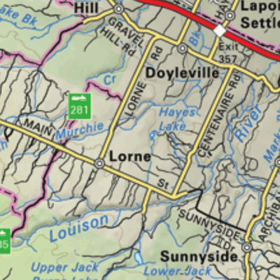 Backroad Mapbooks Map63 Belledune - New Brunswick bundle exclusive