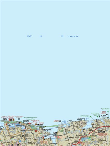 Map63 Mount Stewart PEI - Nova Scotia Backroad Mapbook Map by Backroad ...