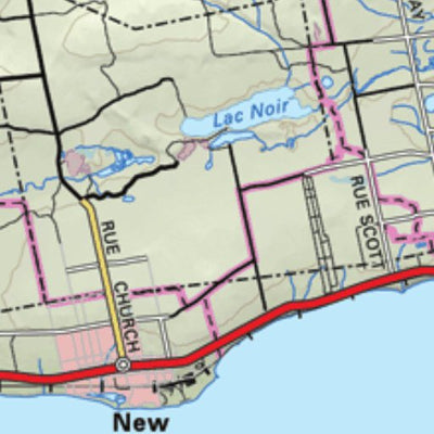 Backroad Mapbooks Map64 Beresford - New Brunswick bundle exclusive