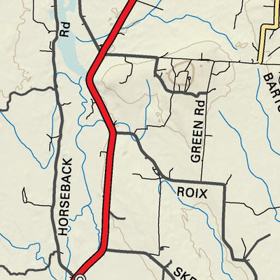 Backroad Mapbooks NBNB15 Eel River - New Brunswick Topo digital map