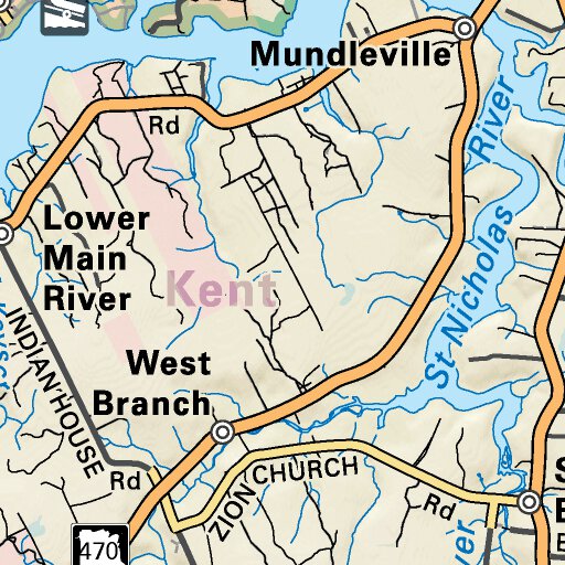 NBNB33 Richibucto New Brunswick Topo Map by Backroad Mapbooks