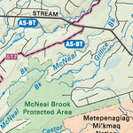 Backroad Mapbooks NBNB44 Renous - New Brunswick Topo digital map