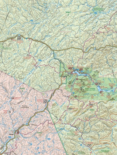 NBNB53 Mount Carleton - New Brunswick Topo Map by Backroad Mapbooks ...