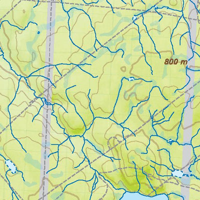 Backroad Mapbooks NOAB78 Burnt Lakes - Northern Alberta Topo digital map