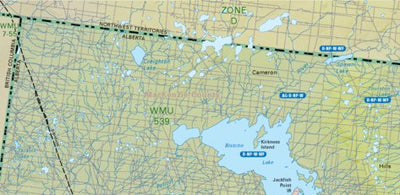 Backroad Mapbooks NOAB98 Bistcho Lake - Northern Alberta Topo digital map