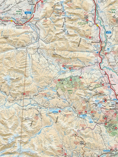 Backroad Mapbooks NOBC35 Witset (Moricetown) - Northern BC Topo digital map