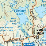 Backroad Mapbooks NSNS25 Sheet Harbour - Nova Scotia Topo digital map