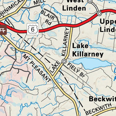 Backroad Mapbooks NSNS39 Oxford - Nova Scotia Topo digital map