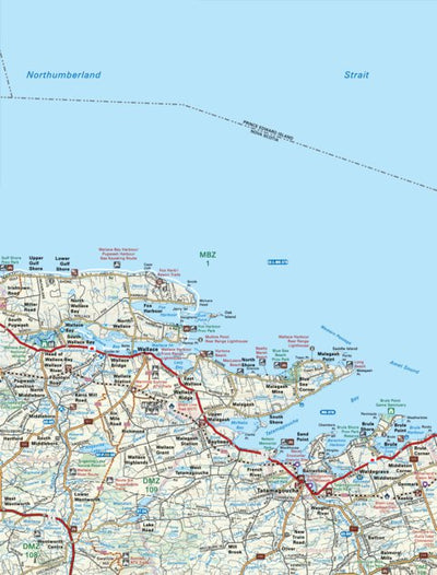 Backroad Mapbooks NSNS40 Tatamagouche - Nova Scotia Topo digital map