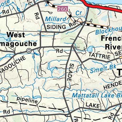 Nsns40 Tatamagouche Nova Scotia Topo Map By Backroad Mapbooks Avenza Maps 8804