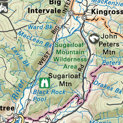 Backroad Mapbooks NSNS49 Baddeck - Nova Scotia Topo digital map