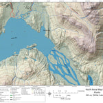 BarnwellGeospatial Eastern Skilak Lake, Northern Kenai Peninsula, Alaska digital map