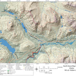 BarnwellGeospatial Hidden Lake, Northern Kenai Peninsula, Alaska digital map