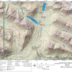 BarnwellGeospatial Juneau Lake, Northern Kenai Peninsula, Alaska digital map