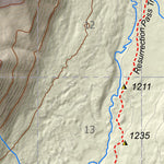 BarnwellGeospatial Juneau Lake, Northern Kenai Peninsula, Alaska digital map