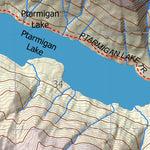 BarnwellGeospatial Kenai Lake East, Northern Kenai Peninsula, Alaska digital map