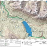 BarnwellGeospatial Russian Lake, Northern Kenai Peninsula, Alaska digital map