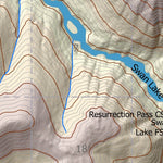 BarnwellGeospatial Swan Lake, Northern Kenai Peninsula, Alaska digital map