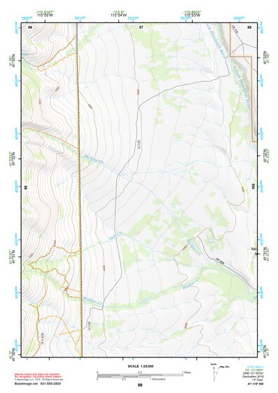 BaseImage Publishing 41115NW Jarbidge Mountains Topo Bundle bundle