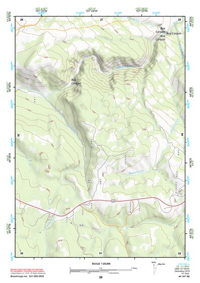 BaseImage Publishing 44107NE Burgess Junction Topo Bundle bundle