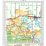Bayfield County Land Records Bayfield County Forestry Access Management - Map 5 digital map