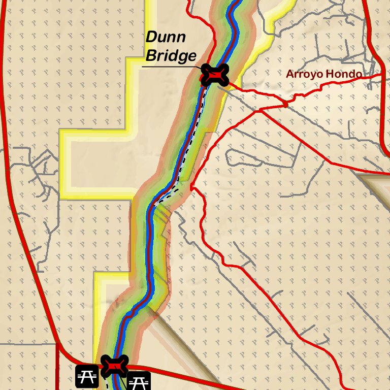 Rio Grande River, New Mexico Map by Bell Geographic | Avenza Maps