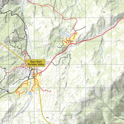 Bender Maps Ultra-Trail Kosciuszcko Miler 2022 digital map