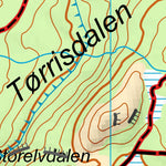 Berg Kartografi Tverlandet nord Bodø Norway bundle exclusive