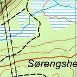Berg Kartografi Tverlandet sør Bodø Norway bundle exclusive