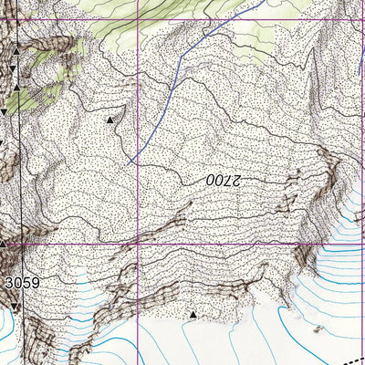 Bildkartographie Sommerkarte Weißseespitze 2023 1:25.000 digital map