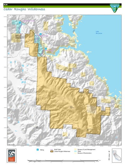 BLM - California BLM - Cedar Roughs Wilderness digital map