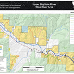 BLM - Montana/Dakotas BLM MT/Dakotas Upper Big Hole Recreation Area, Wise River Area digital map