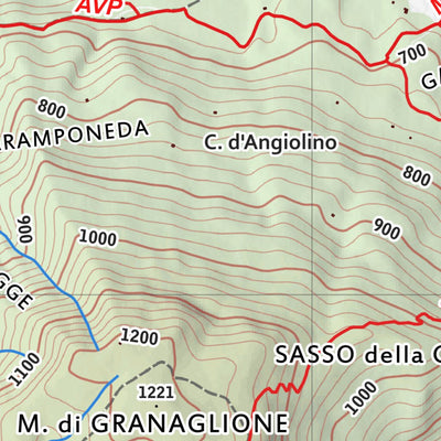 Boreal Mapping Alto Reno Terme E, F digital map