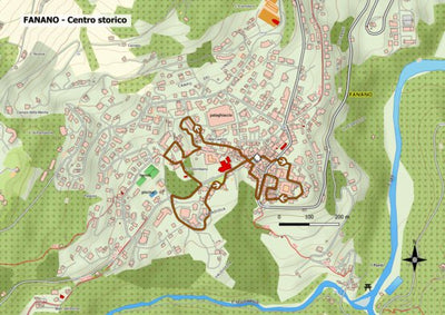 Boreal Mapping Fanano centro digital map
