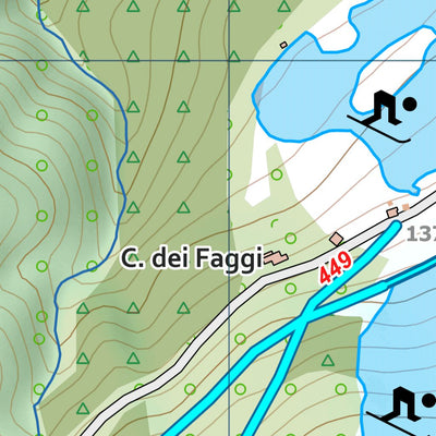 Boreal Mapping INVERNO A PIAN DEL FALCO digital map