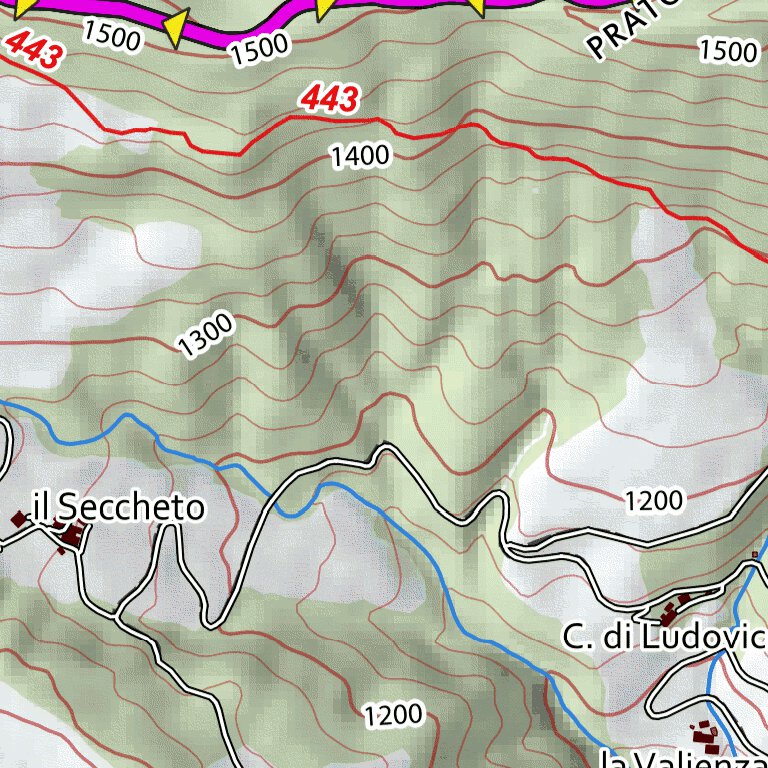 Sestola eBike 3 Map by Boreal Mapping - Boreal Mapping Sestola Ebike 3 Digital Map 