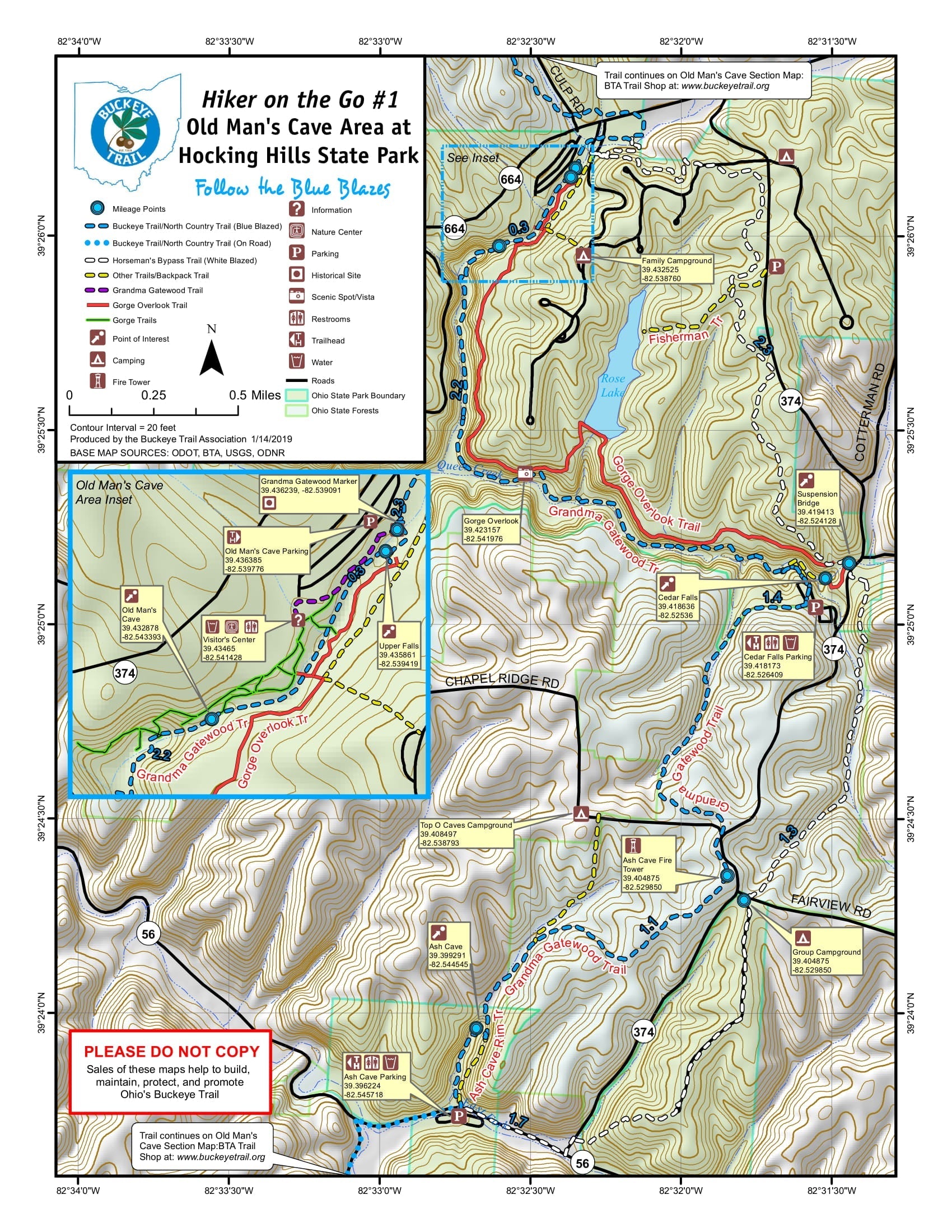 Hocking hills outlet state park hiking