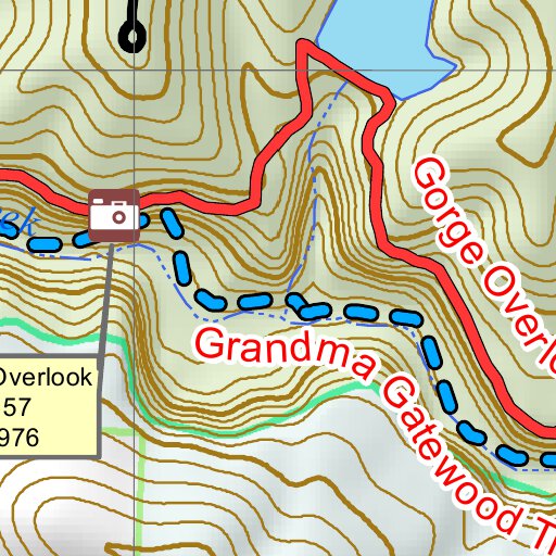 Hiker on the Go Old Mans Cave - Buckeye Trail Association Hiker On The Go Old Mans Cave Area At Hocking Hills State Park Digital Map 34274055618716 
