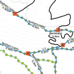 Bulkley Valley Cross Country Ski Club Bulkley Valley Nordic Centre digital map