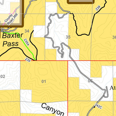 Bureau of Land Management - Colorado BLM CO GJFO Travel Management Map 1 Douglas Pass digital map