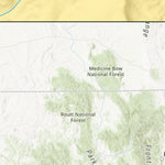 Bureau of Land Management - Colorado BLM CO TRFO Dolores River Canyon Wilderness Study Area Map digital map