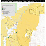 Bureau of Land Management - Colorado Bull Gulch WSA digital map