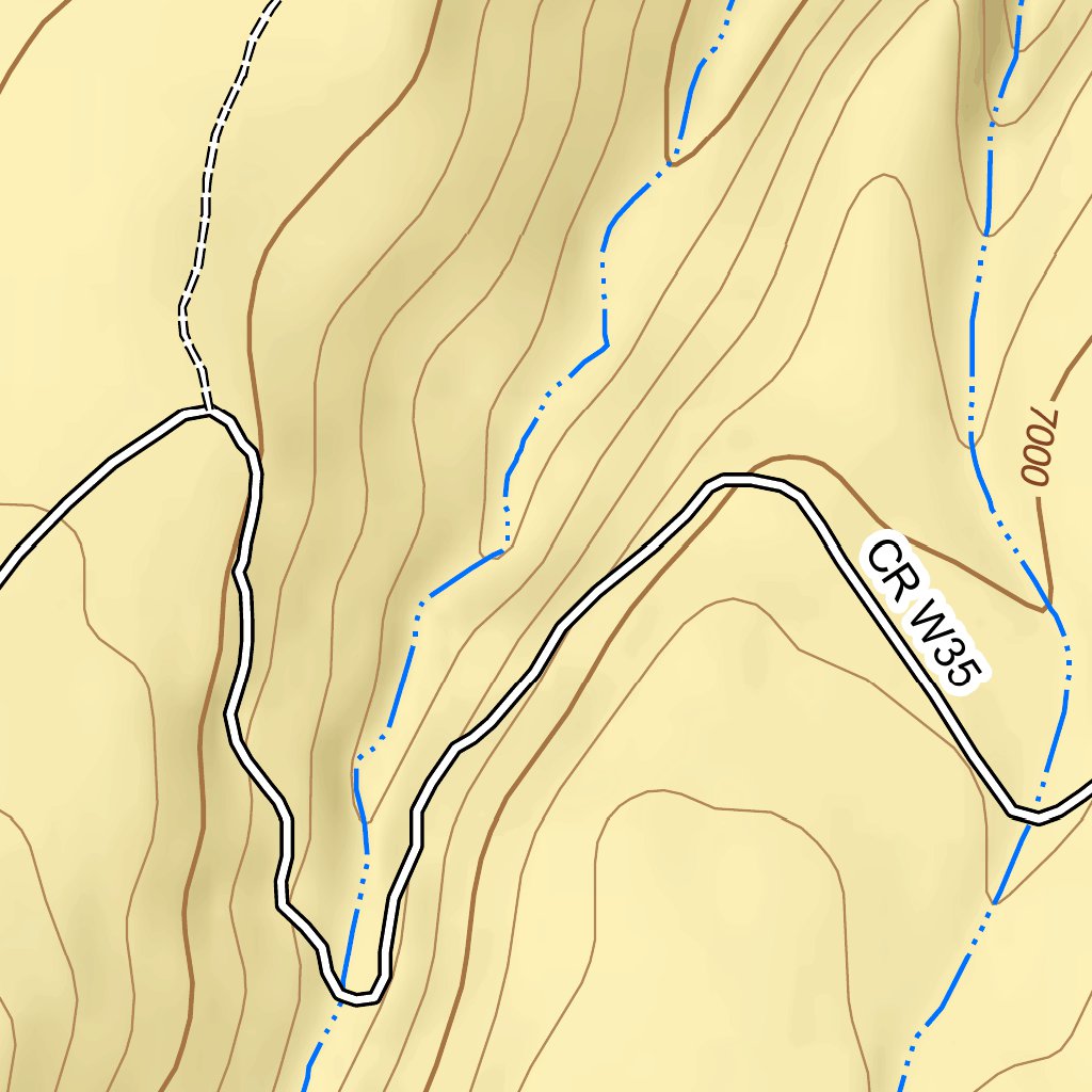 Burn Canyon Map by Bureau of Land Management Colorado Avenza Maps