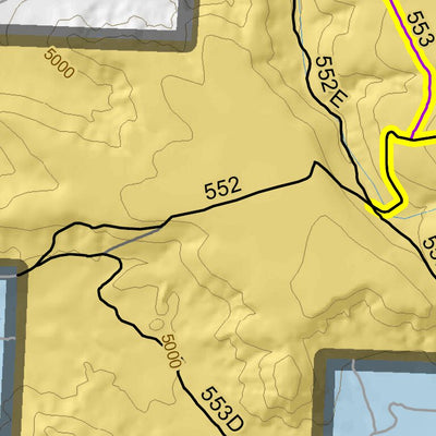 Bureau of Land Management - Colorado Horse Mountain ERMA Map digital map