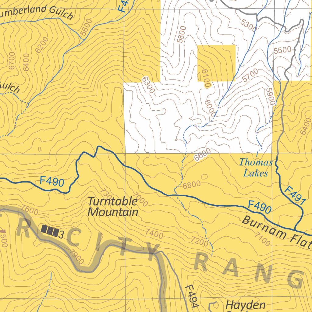 Blm Idaho Murphy Subregion Travel Map South By Bureau Of Land Management Idaho Avenza Maps 0045