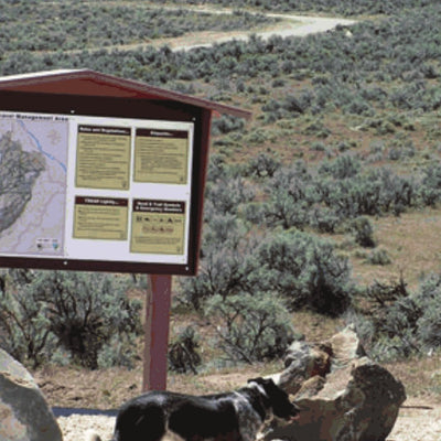 Bureau of Land Management - Idaho BLM Idaho Wilson Creek Travel Map digital map